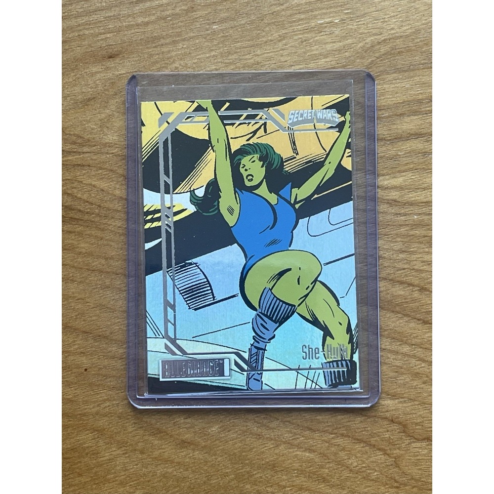 2024 Upper Deck Marvel Secret Wars Allegiance She-Hulk #71 Rainbow Foil Card